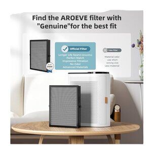 H13 True Hepa 4 Layer Filter Standard Version, Model MKDOS Special Silver ION